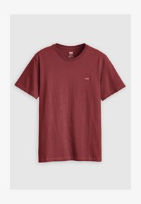 Não selecionado, red mahogany