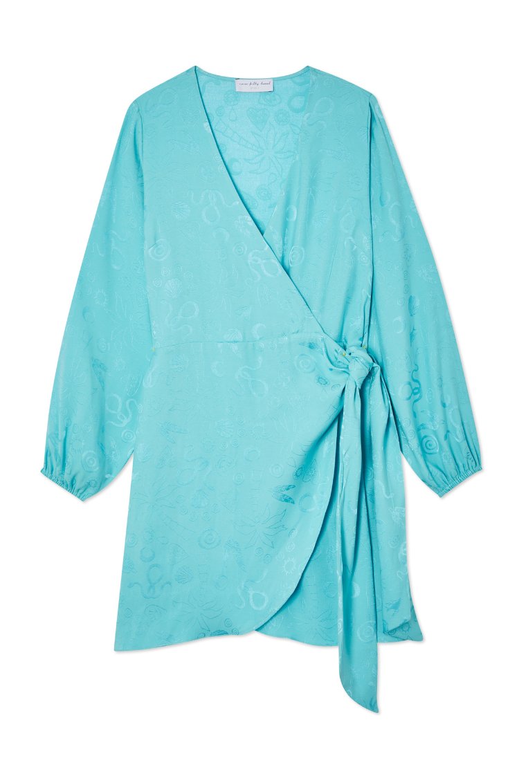 Never Fully Dressed Cocktailjurk blauw