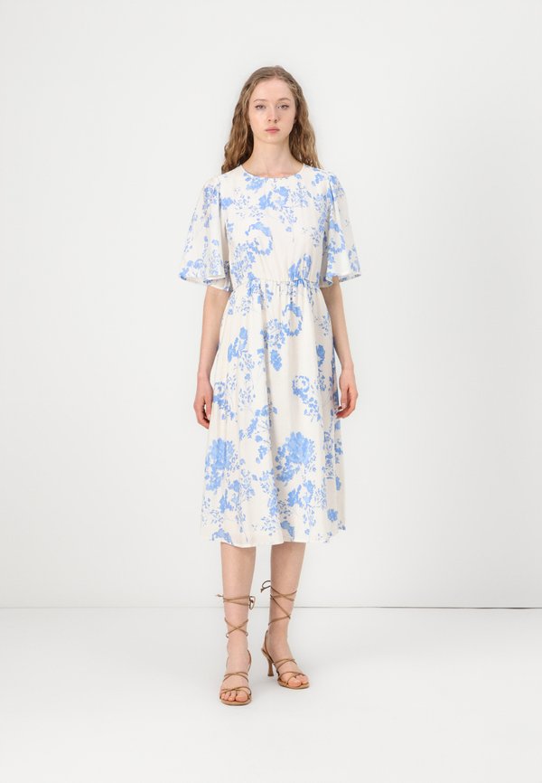 VILANNAI O NECK MIDI DRESS - Freizeitkleid - birch