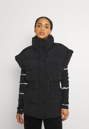 LOLA PUFFER VEST - Väst - black