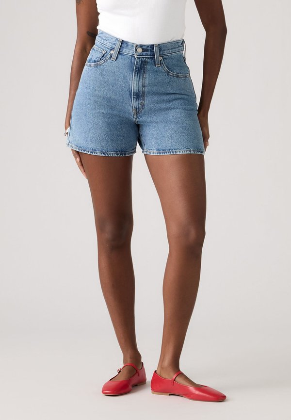 CINCH MID THIGH SHORT - Jeans Shorts - twisted stone