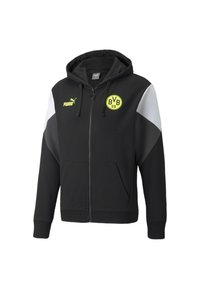 Puma Felpa con cappuccio - black