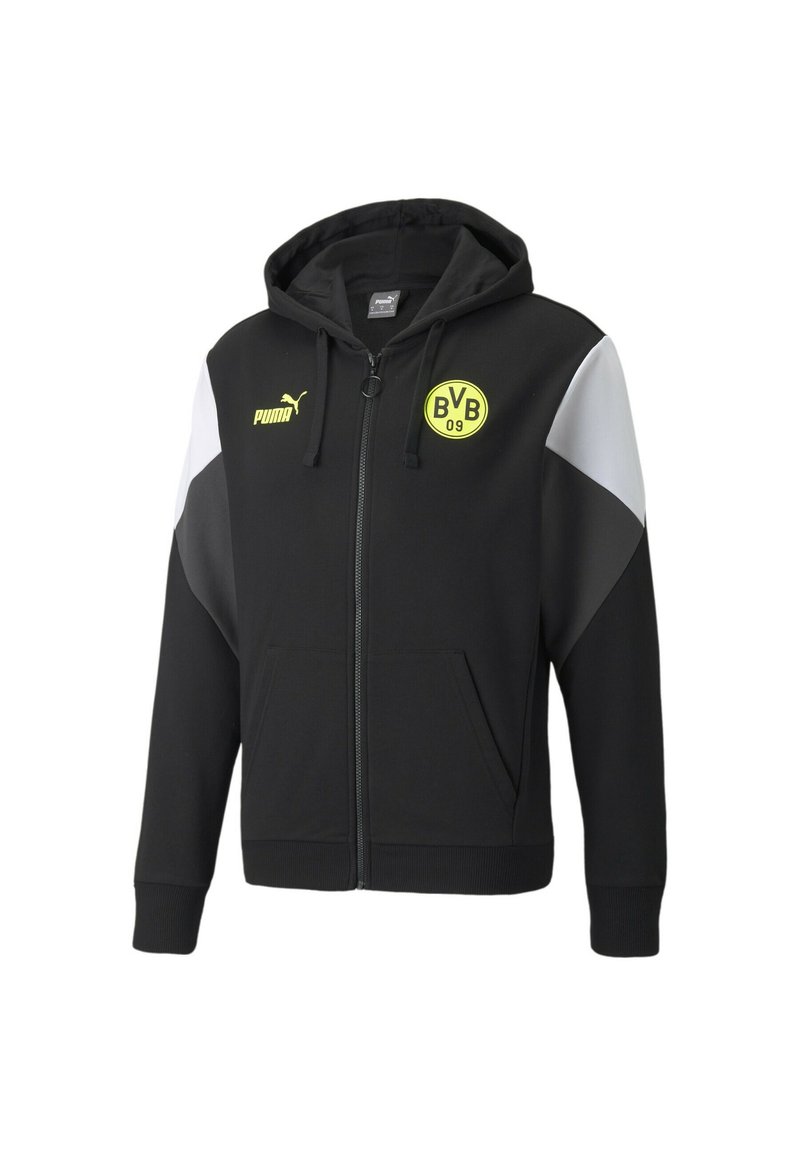 Puma Felpa con cappuccio - black