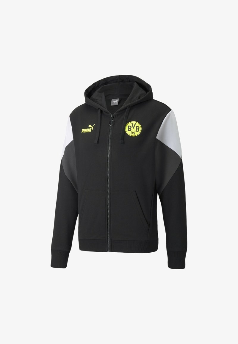 Puma Felpa con cappuccio - black