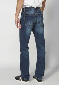 Koroshi Džínsy s rovným strihom - azul osc dark blue