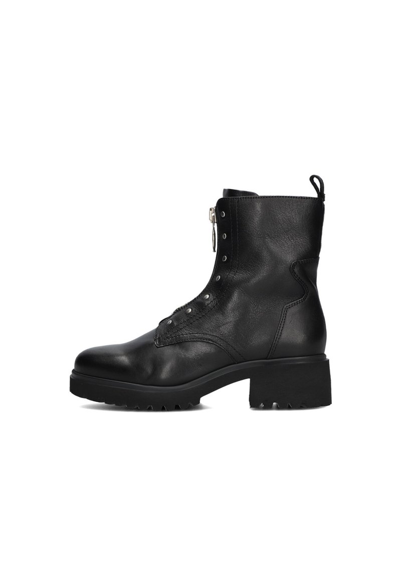 Piedi Nudi - Enkellaarsjes met plateauzool - zwart, Vergroten