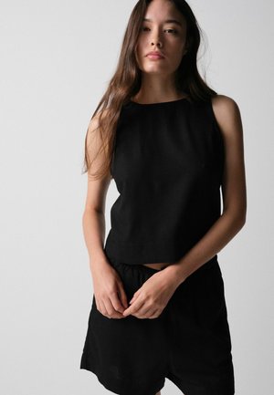 THE SET, 2 PACK - Blouse - black chocolate brown