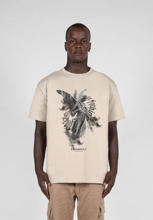 MJ Gonzales T-Shirt print - sand