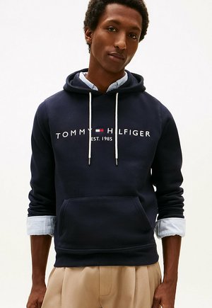 Felpa con cappuccio - blu