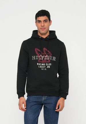 MODERN ATH GRAPHIC HOODY - Pusa - black