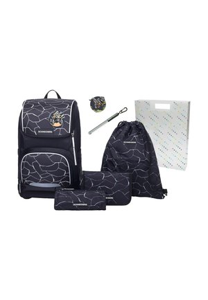 ERGOPLUS SET 8-TEILIG - Juego de mochilas escolares - black grey