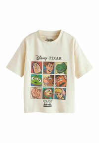 Next TOY STORY SHORT SLEEVE REGULAR FIT - Tricou cu imprimeu - ecru cream