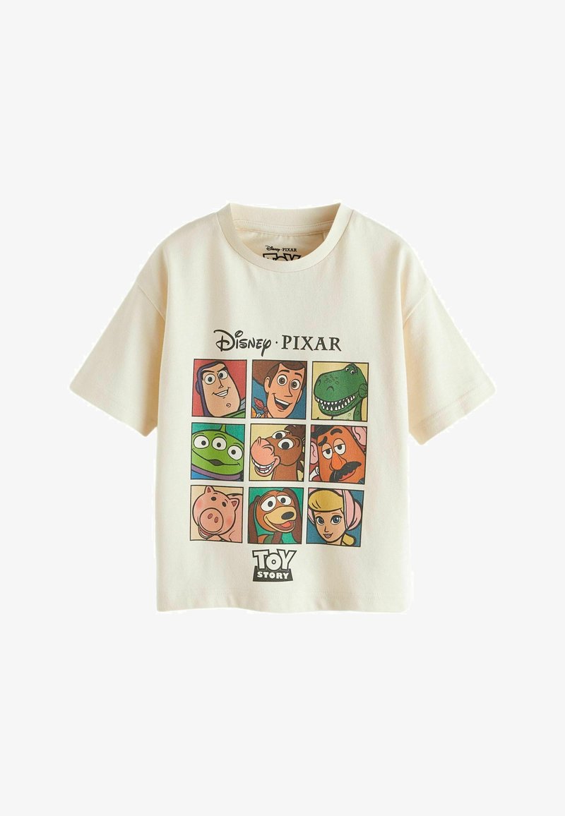 Next TOY STORY SHORT SLEEVE REGULAR FIT - Camiseta estampada - ecru cream