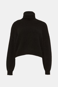 VMYVONNE ROLLNECK ROLLEDGE - Džemperis - black