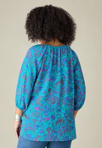 Live Unlimited London PAISLEY GATHERED - Camicetta - blue