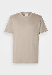 EMBOSSED LOGO - Basic T-shirt - vintage khaki