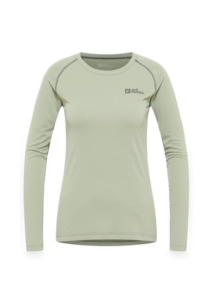 Jack Wolfskin INFINITE LIGHT LS W - Langarmshirt - mint leaf