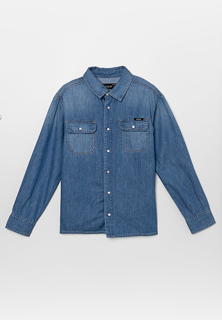Replay Overhemd blauw