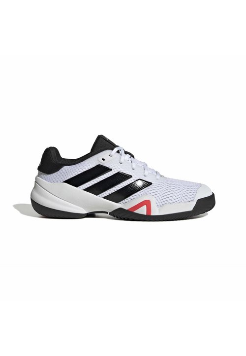 adidas BARRICADE K UNISEX - Multicourt tennis shoes - ftwwht/maroon/gretwo — photo 4