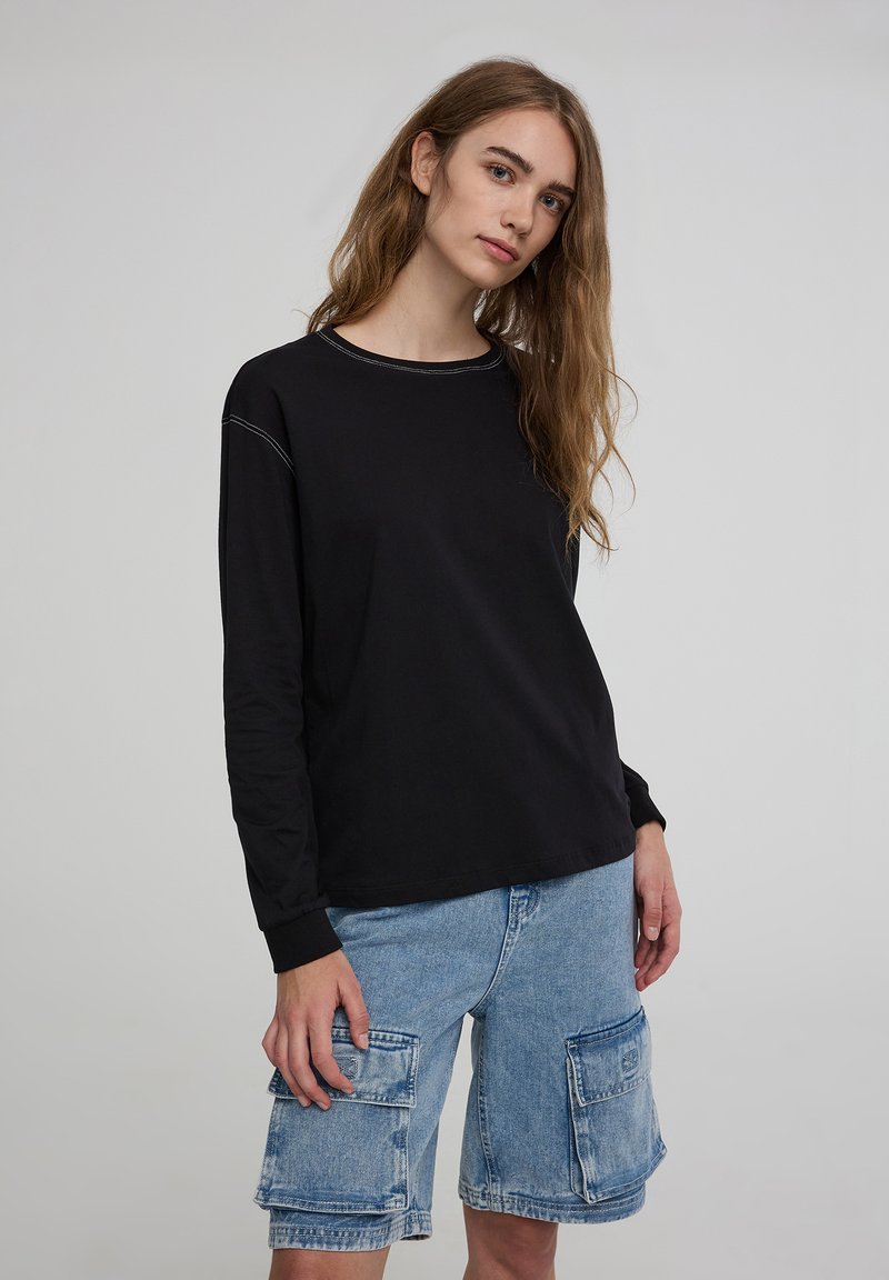 Terranova Maglietta a manica lunga - nero