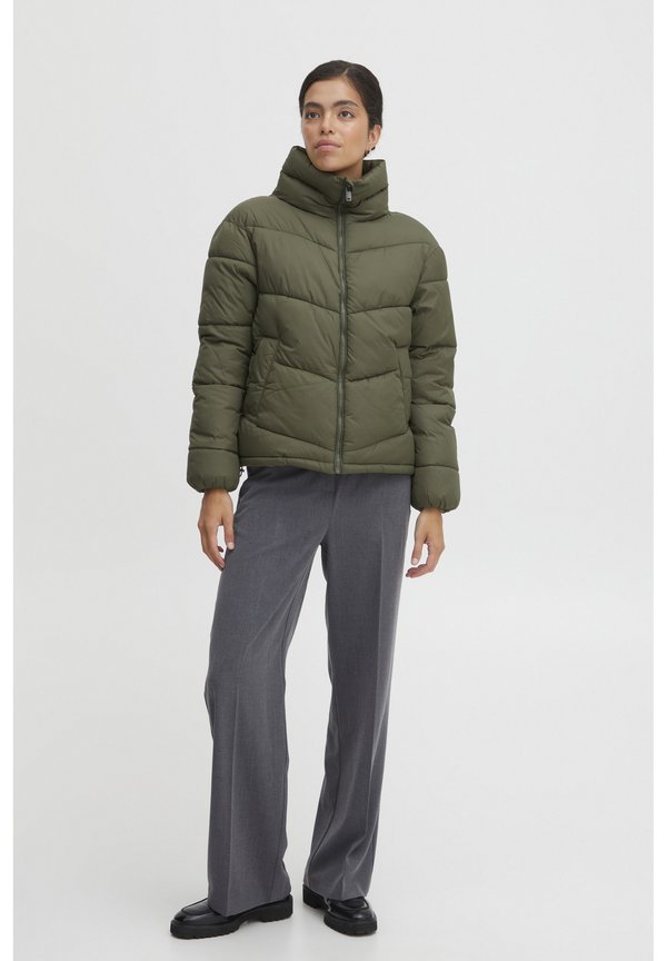 BYBOMINA PUFFER - Winter jacket - olive night4