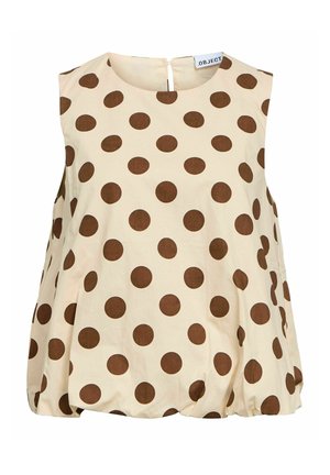 Object, TOP DOTTED - Débardeur - birch