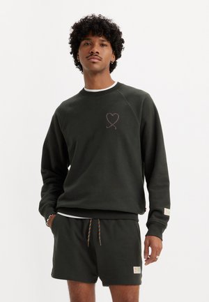 RELAXED CREW UNISEX - Collegepaita - pirate black