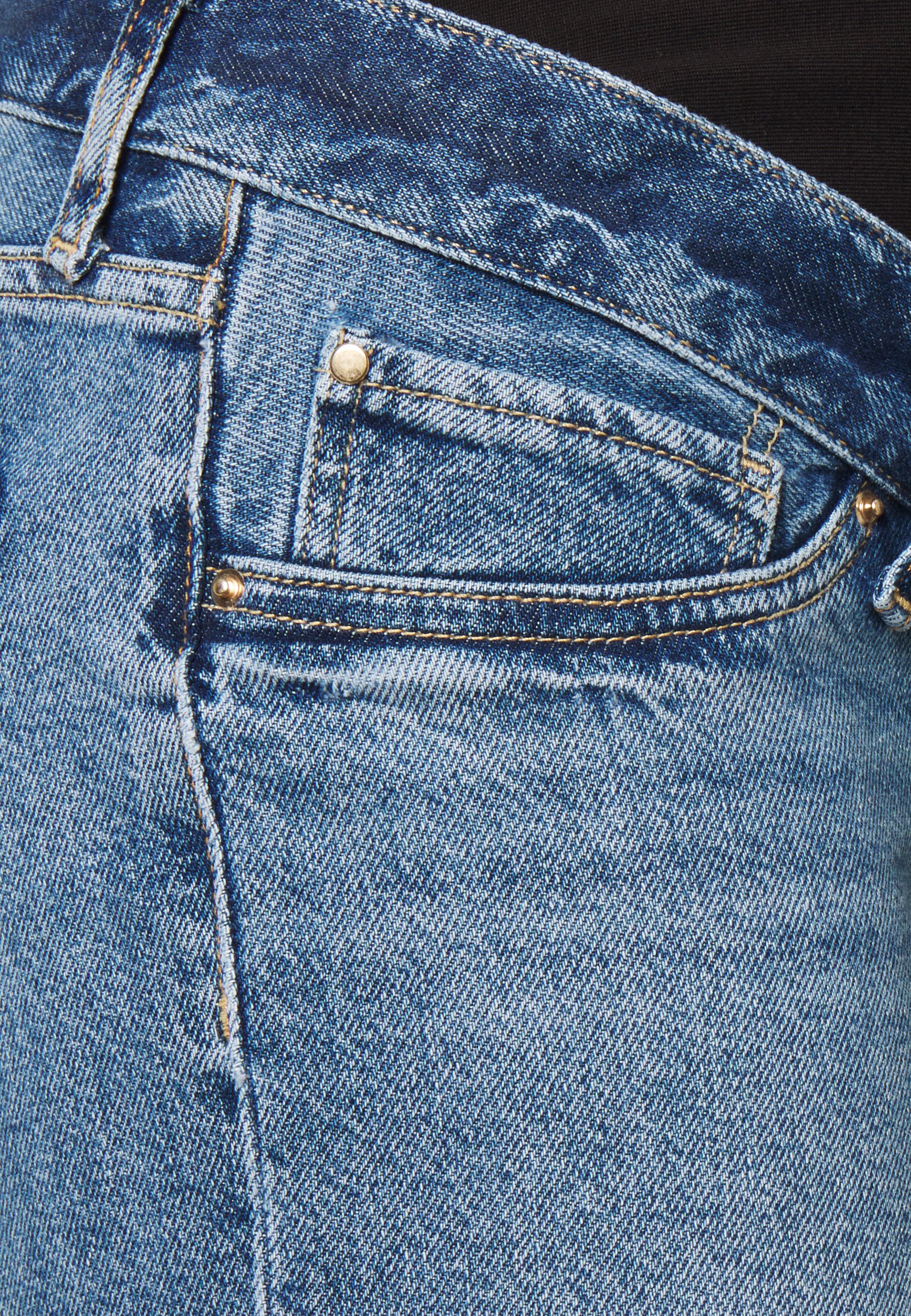 Anna Field MAMA Jeans straight leg - blue denim/blå denim - Zalando.se