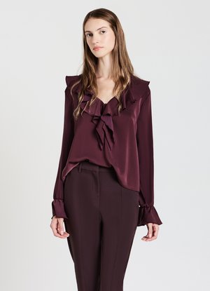 Calliope ROUCHES - Bluse - bordeaux