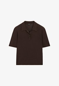 Selected, mottled dark brown