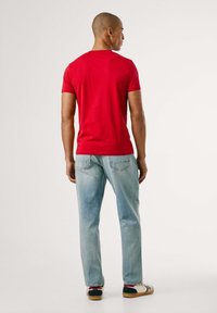 Pepe Jeans ORIGINAL STRETCH  - Majica kratkih rukava s printom - rugby red