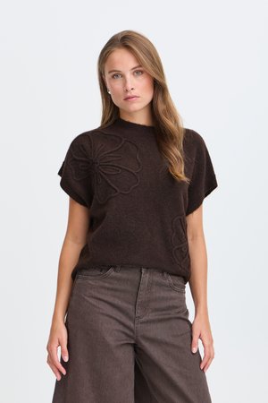 b.young, BYOMEA DECO IPOVER - T-shirt basique - java melange