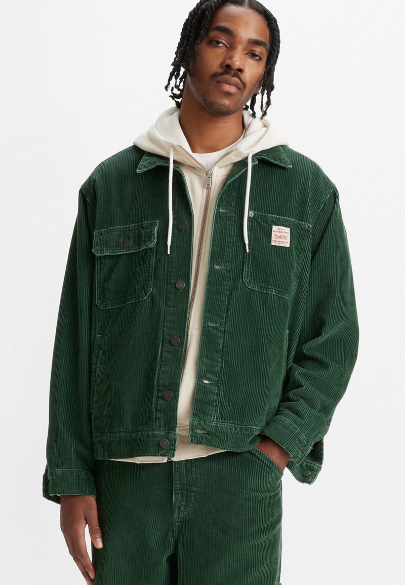Levi's® Workwear SUNRISE TRUCKER - Spijkerjas - python green