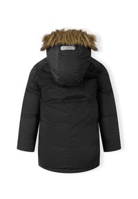 MINOTI PARKA WITH FUR TRIM HOOD - Parka - black mustard