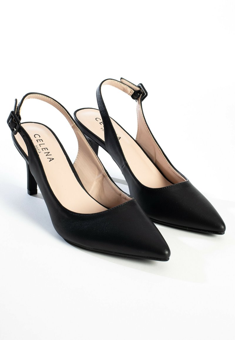 Damen Klassische Ballerinas | Celena Sling-Ballerina black/schwarz - FT20113 Damen Klassische Ballerinas | Celena Sling-Ballerina black/schwarz - FT20113