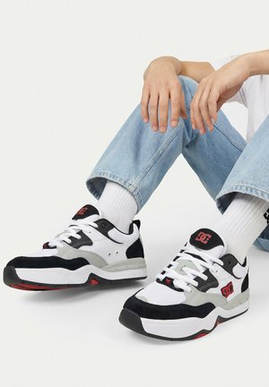 DC Shoes, DC SHOES SNEAKERS MEN'S WHITE 5906751608685 - Sneakers - white
