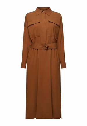 Skjortklänning - dark brown