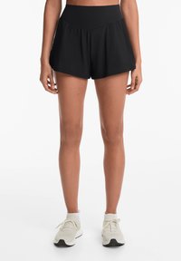 OYSHO - COMPRESSIVE - Športne kratke hlače - black Miniaturna slika 1