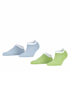 Esprit ALLOVER STRIPE 2-PACK SNEAKER SOCKS WITH PATTERN - Sokken