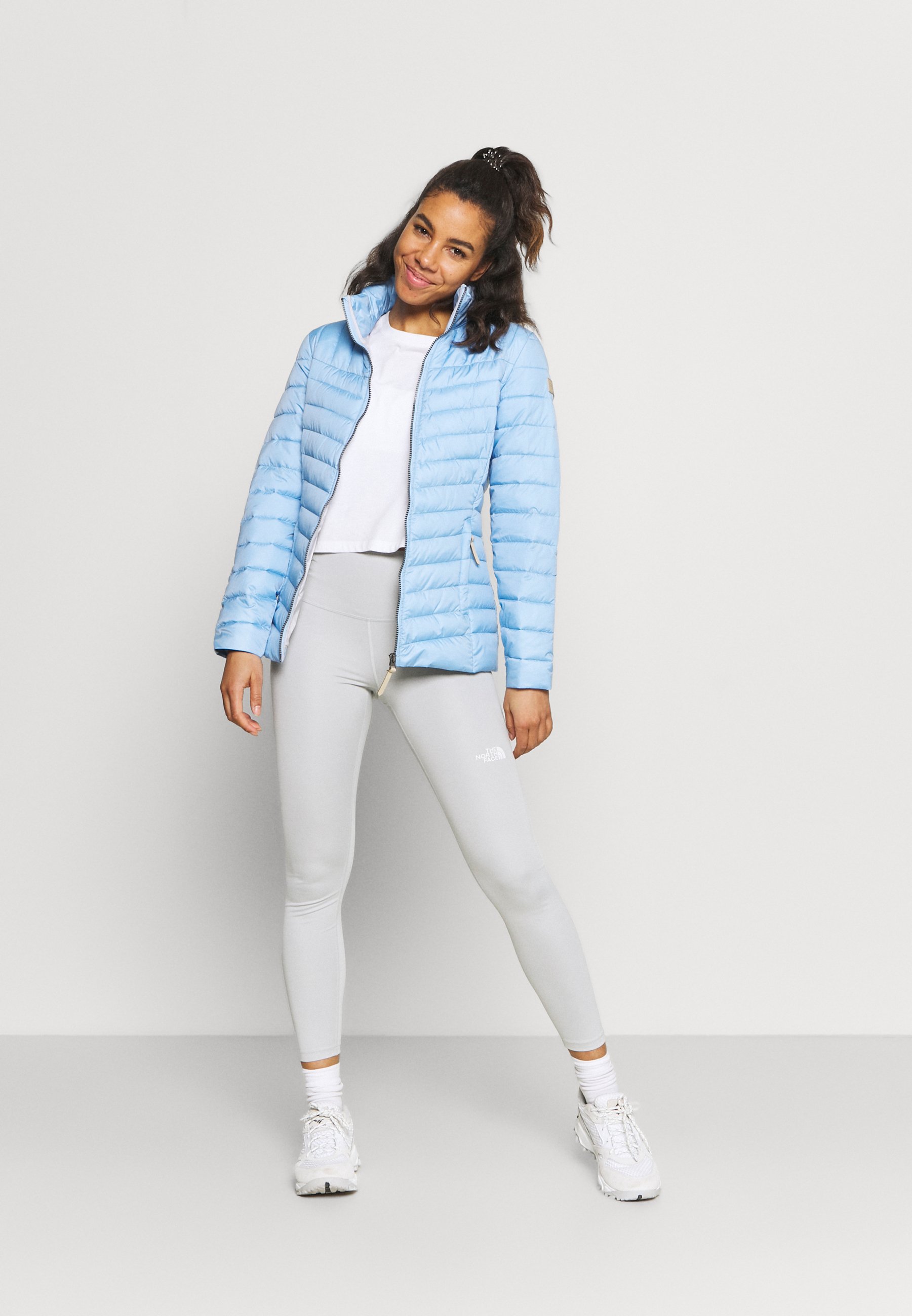 light blue winter jacket womens