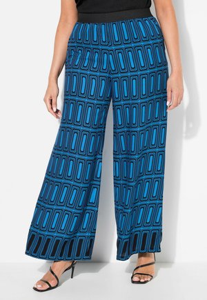 Ulla Popken Trousers - royal blue