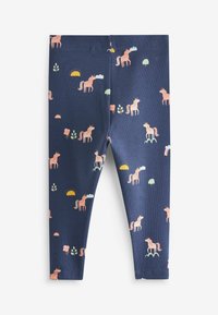 Next Leggings - Hosen - navy unicorn