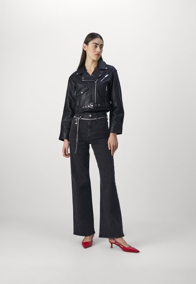 Maje Flared Jeans - noir