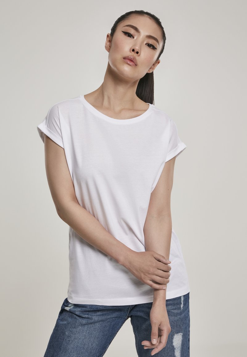 Urban Classics - EXTENDED SHOULDER TEE - Basic póló - white, Nagyítás