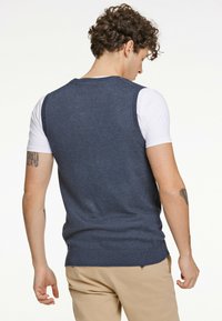 Lindbergh SLIPOVER - Strickpullover - navy mix