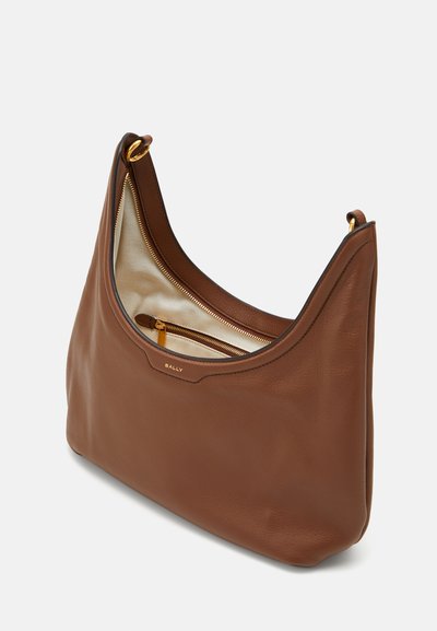 Bally CODE HOBO SHOULDER BAGS - Sac bandoulière - cuero/oro