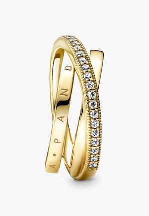 Pandora CROSSOVER TRIPLE - Ring - gold plated