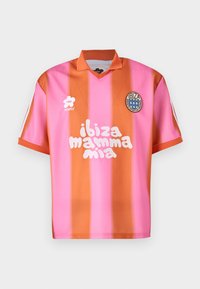 Pompeii STRIPES FOOTBALL - Apdrukāts T-krekls - pink