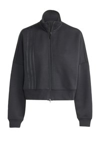 OFF PLACED 3-STRIPES  - Mikina na zip - black