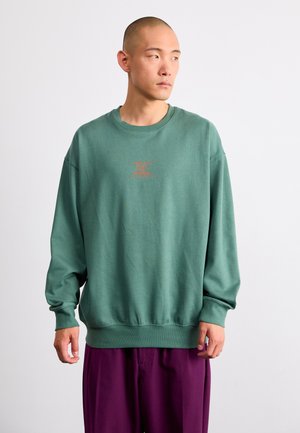 STAMP WORK INSPIRE GRAPHIC - Sweatshirt - dark green